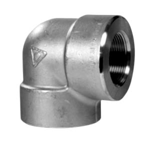 paslanmaz 3000LB NPT Dişli Dirsek