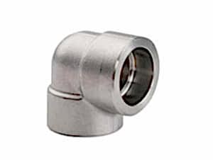 paslanmaz 3000lb soket kaynaklı dirsek